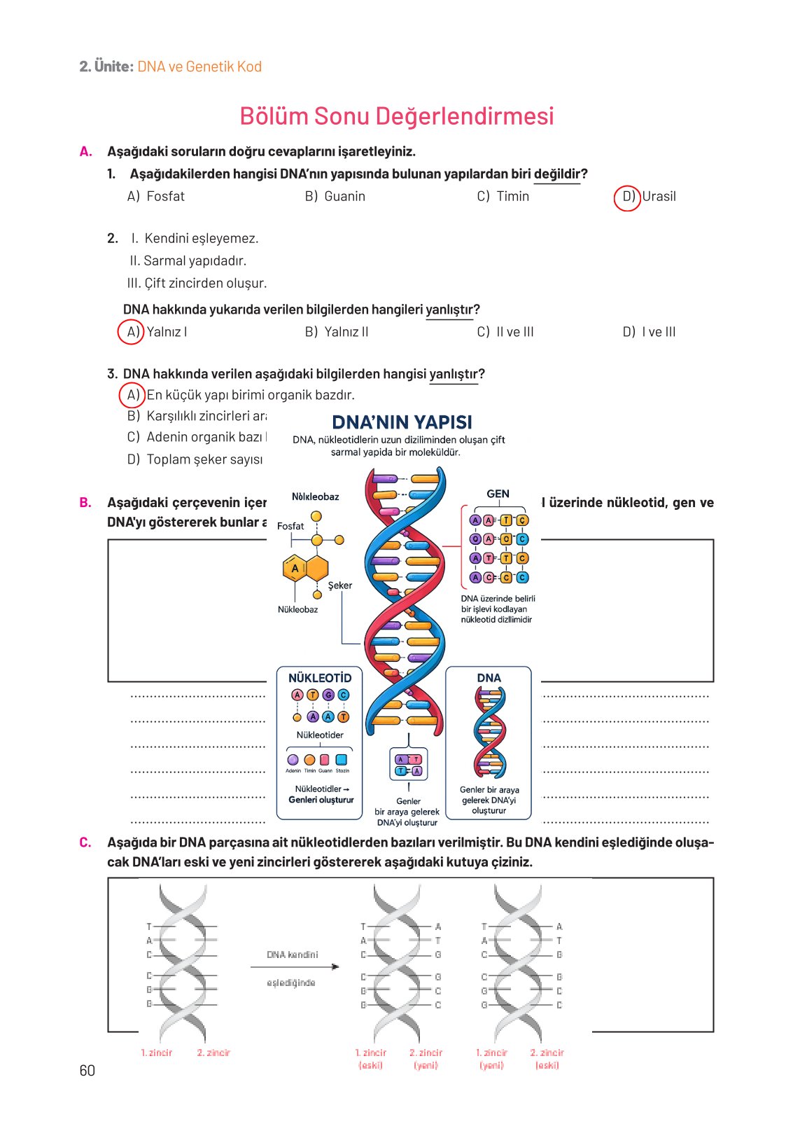 8. Sınıf Hecce Yayıncılık Fen Bilimleri Ders Kitabı Sayfa 60 Cevapları 8. Sınıf Hecce Yayıncılık Fen Bilimleri Ders Kitabı Sayfa 60 Cevapları