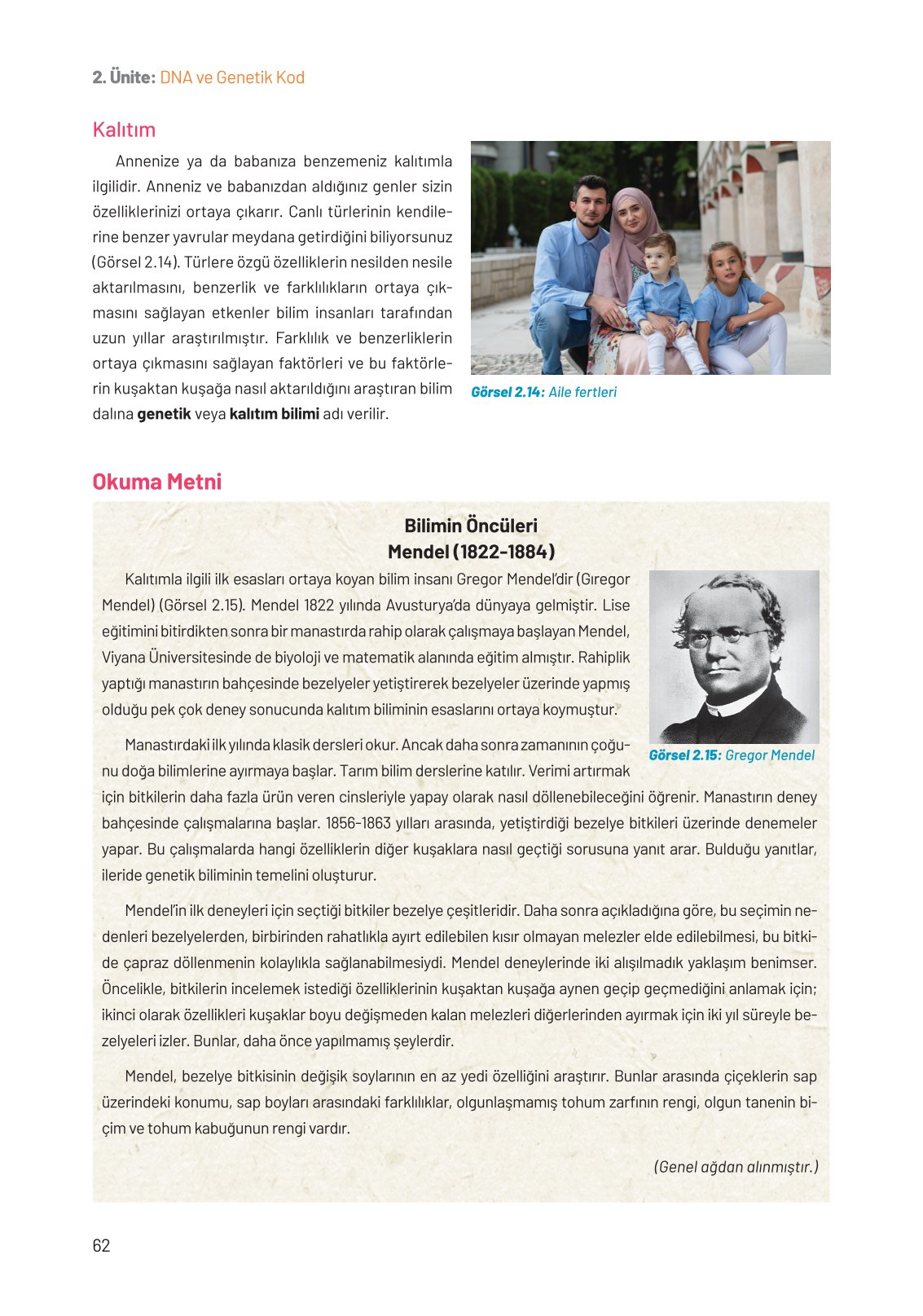 8. Sınıf Hecce Yayıncılık Fen Bilimleri Ders Kitabı Sayfa 62 Cevapları