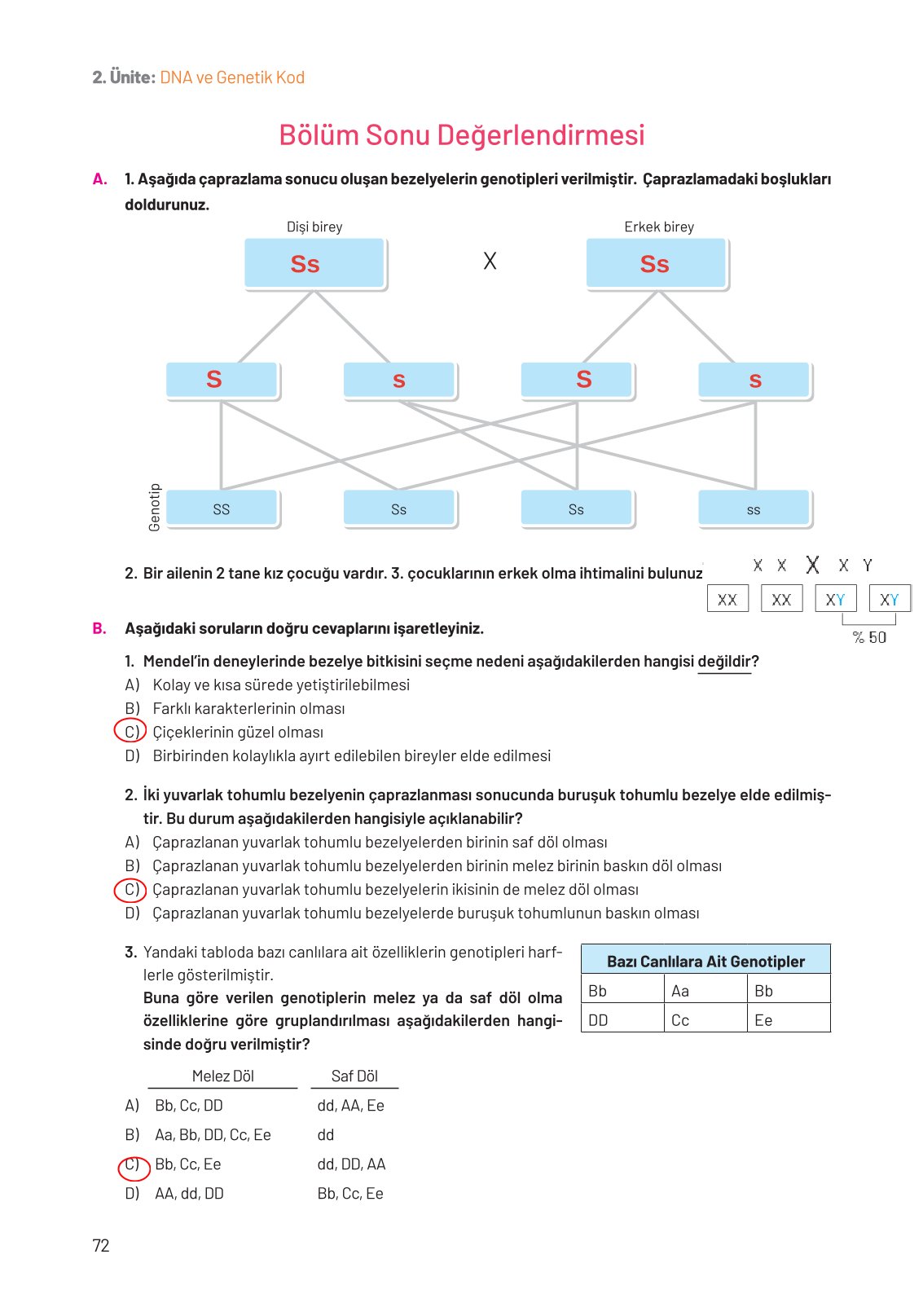 8. Sınıf Hecce Yayıncılık Fen Bilimleri Ders Kitabı Sayfa 72 Cevapları 8. Sınıf Hecce Yayıncılık Fen Bilimleri Ders Kitabı Sayfa 72 Cevapları