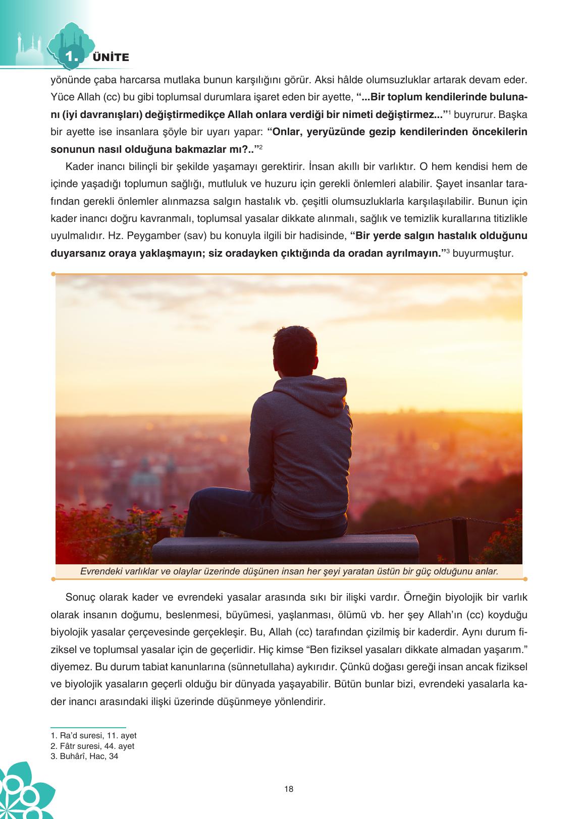 8. Sınıf Sdr İpekyolu Yayıncılık Din Kültürü Ve Ahlak Bilgisi Ders Kitabı Sayfa 19 Cevapları