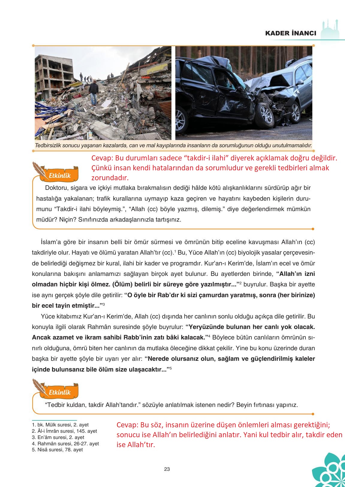 8. Sınıf Sdr İpekyolu Yayıncılık Din Kültürü Ve Ahlak Bilgisi Ders Kitabı Sayfa 24 Cevapları 8. Sınıf Sdr İpekyolu Yayıncılık Din Kültürü Ve Ahlak Bilgisi Ders Kitabı Sayfa 24 Cevapları