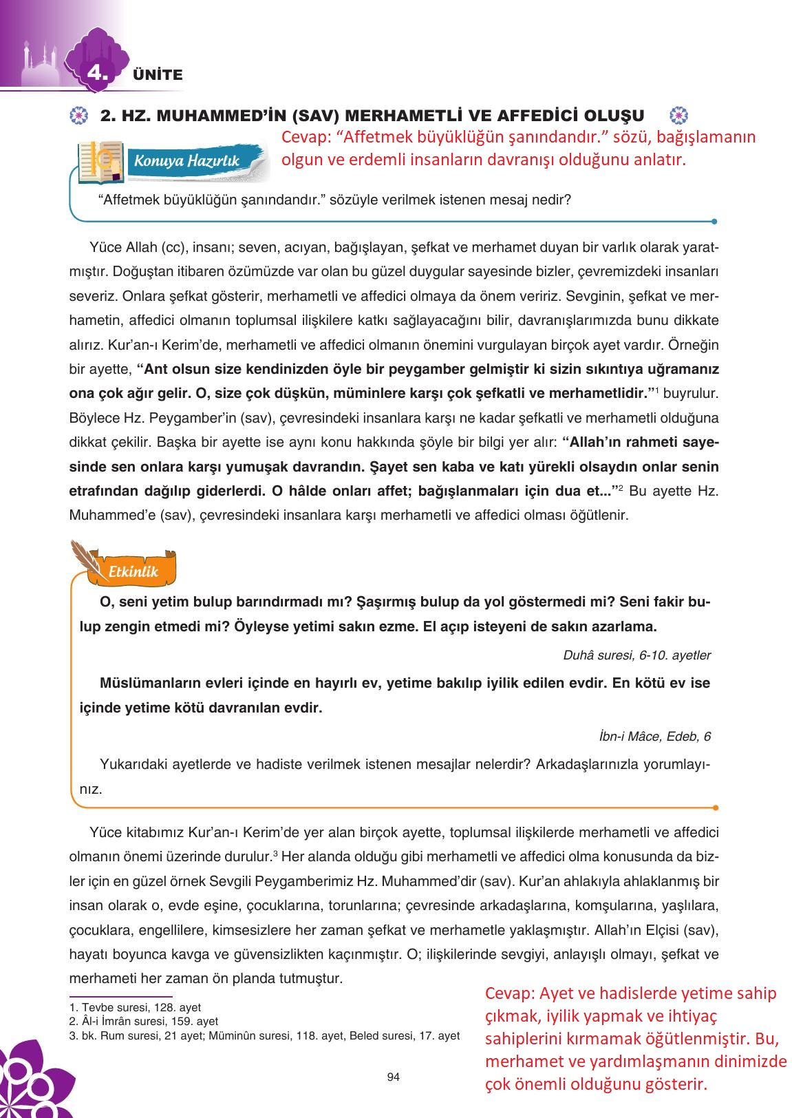 8. Sınıf Sdr İpekyolu Yayıncılık Din Kültürü Ve Ahlak Bilgisi Ders Kitabı Sayfa 95 Cevapları 8. Sınıf Sdr İpekyolu Yayıncılık Din Kültürü Ve Ahlak Bilgisi Ders Kitabı Sayfa 95 Cevapları
