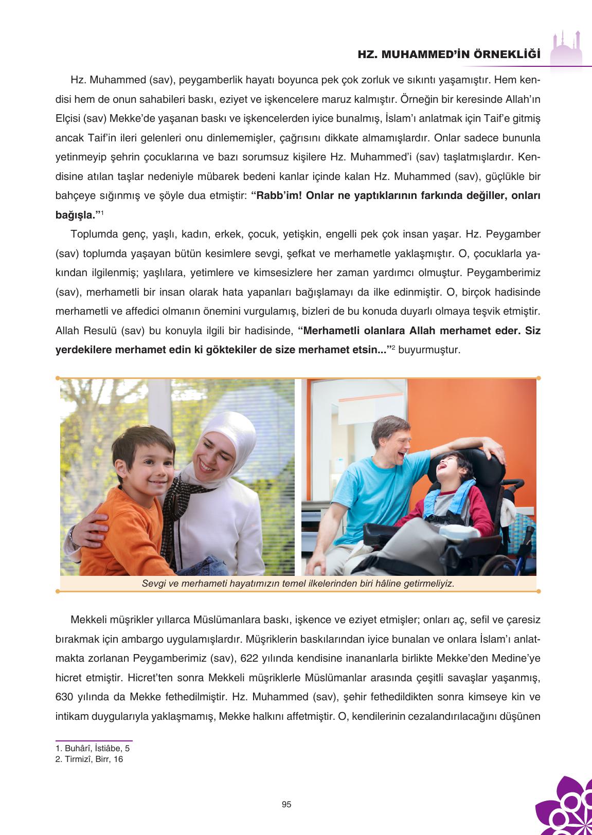 8. Sınıf Sdr İpekyolu Yayıncılık Din Kültürü Ve Ahlak Bilgisi Ders Kitabı Sayfa 96 Cevapları