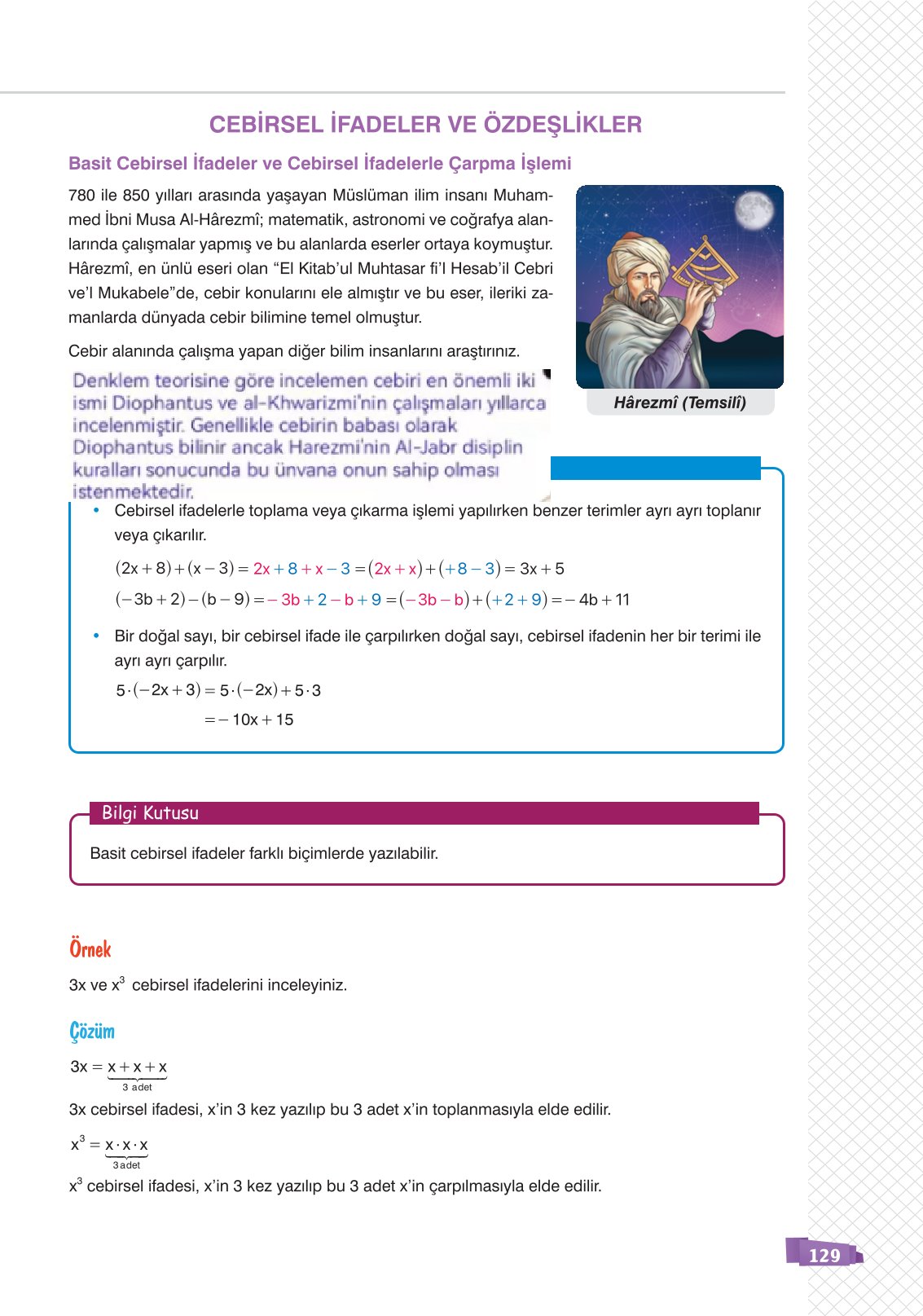 8. Sınıf Sonuç Yayınları Matematik Ders Kitabı Sayfa 129 Cevapları 8. Sınıf Sonuç Yayınları Matematik Ders Kitabı Sayfa 129 Cevapları