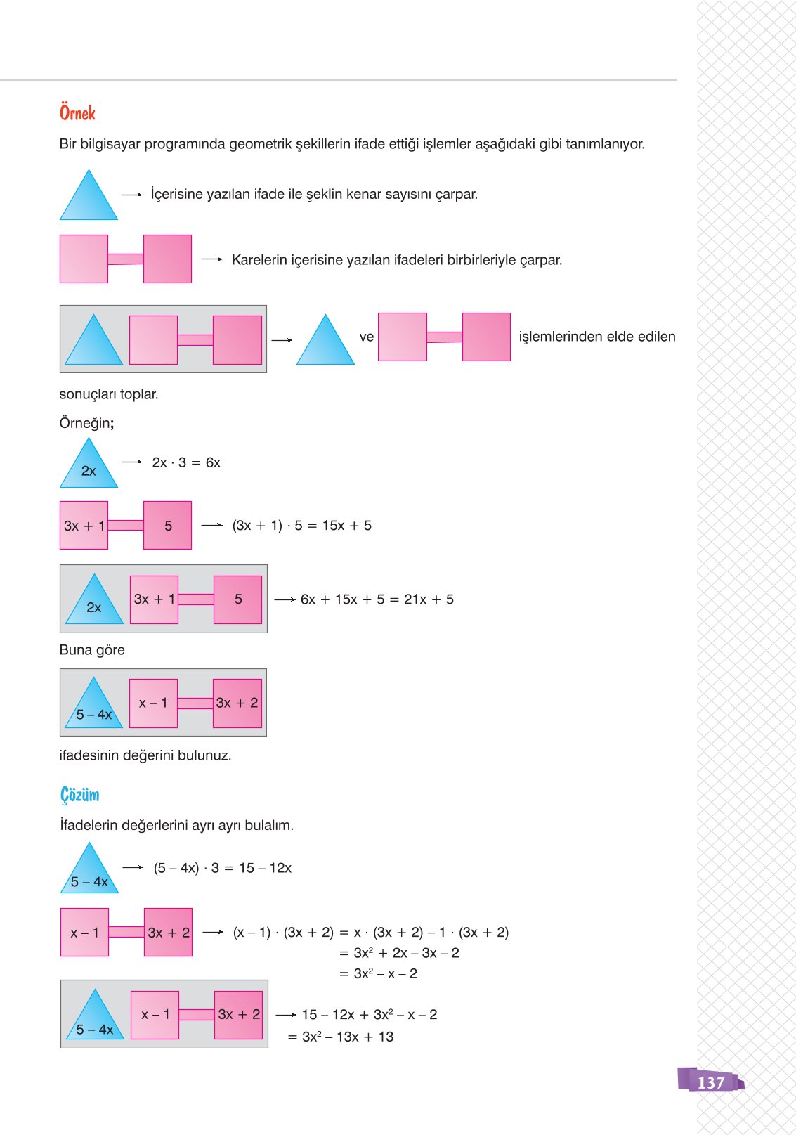 8. Sınıf Sonuç Yayınları Matematik Ders Kitabı Sayfa 137 Cevapları 8. Sınıf Sonuç Yayınları Matematik Ders Kitabı Sayfa 137 Cevapları