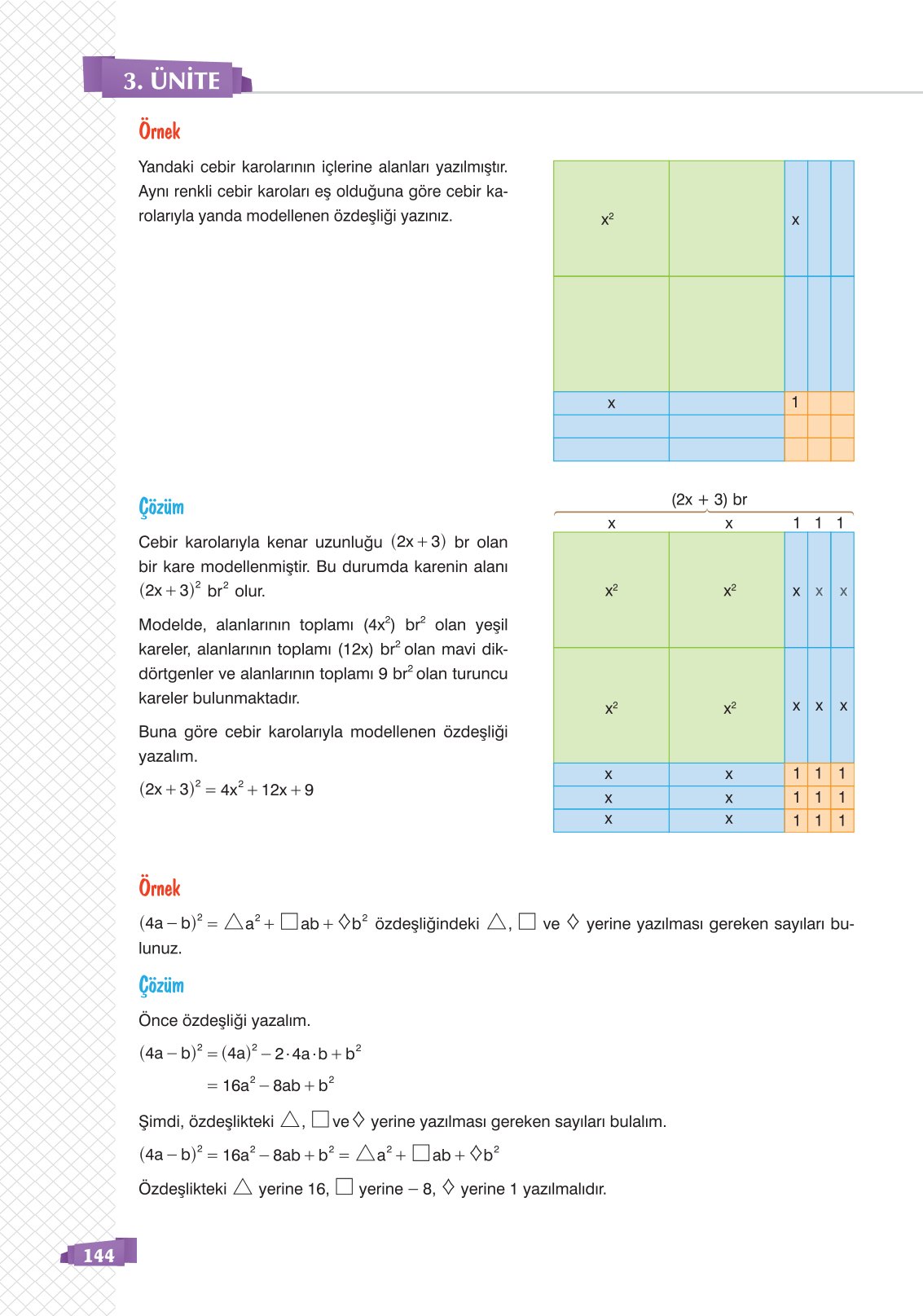 8. Sınıf Sonuç Yayınları Matematik Ders Kitabı Sayfa 144 Cevapları