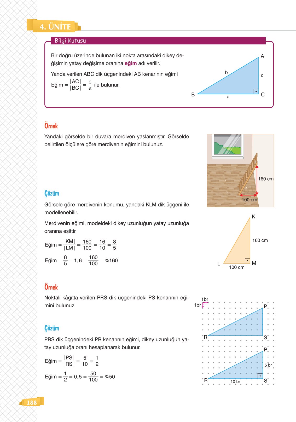 8. Sınıf Sonuç Yayınları Matematik Ders Kitabı Sayfa 188 Cevapları