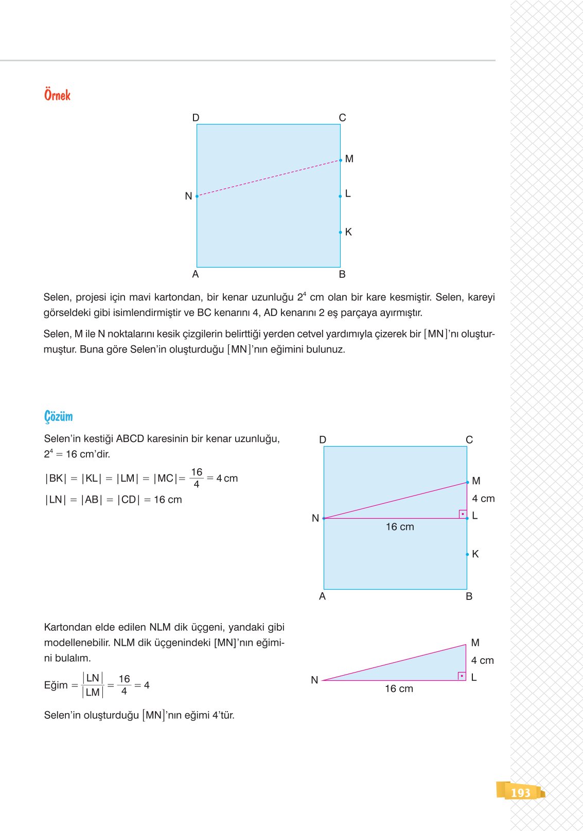 8. Sınıf Sonuç Yayınları Matematik Ders Kitabı Sayfa 193 Cevapları