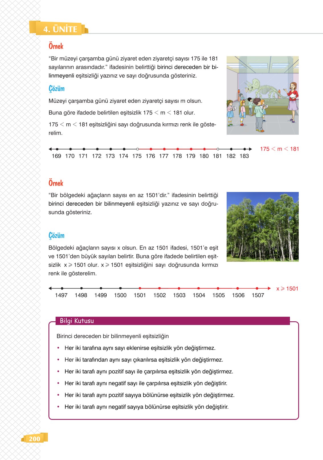 8. Sınıf Sonuç Yayınları Matematik Ders Kitabı Sayfa 200 Cevapları