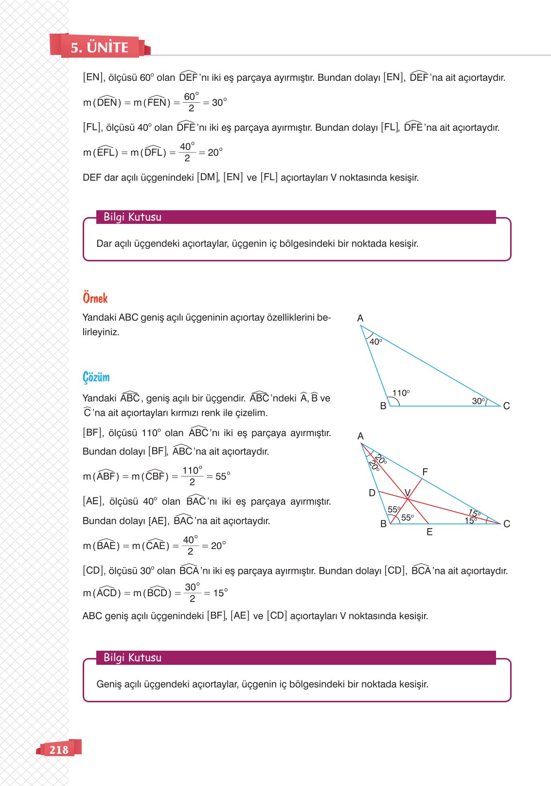 8. Sınıf Sonuç Yayınları Matematik Ders Kitabı Sayfa 218 Cevapları