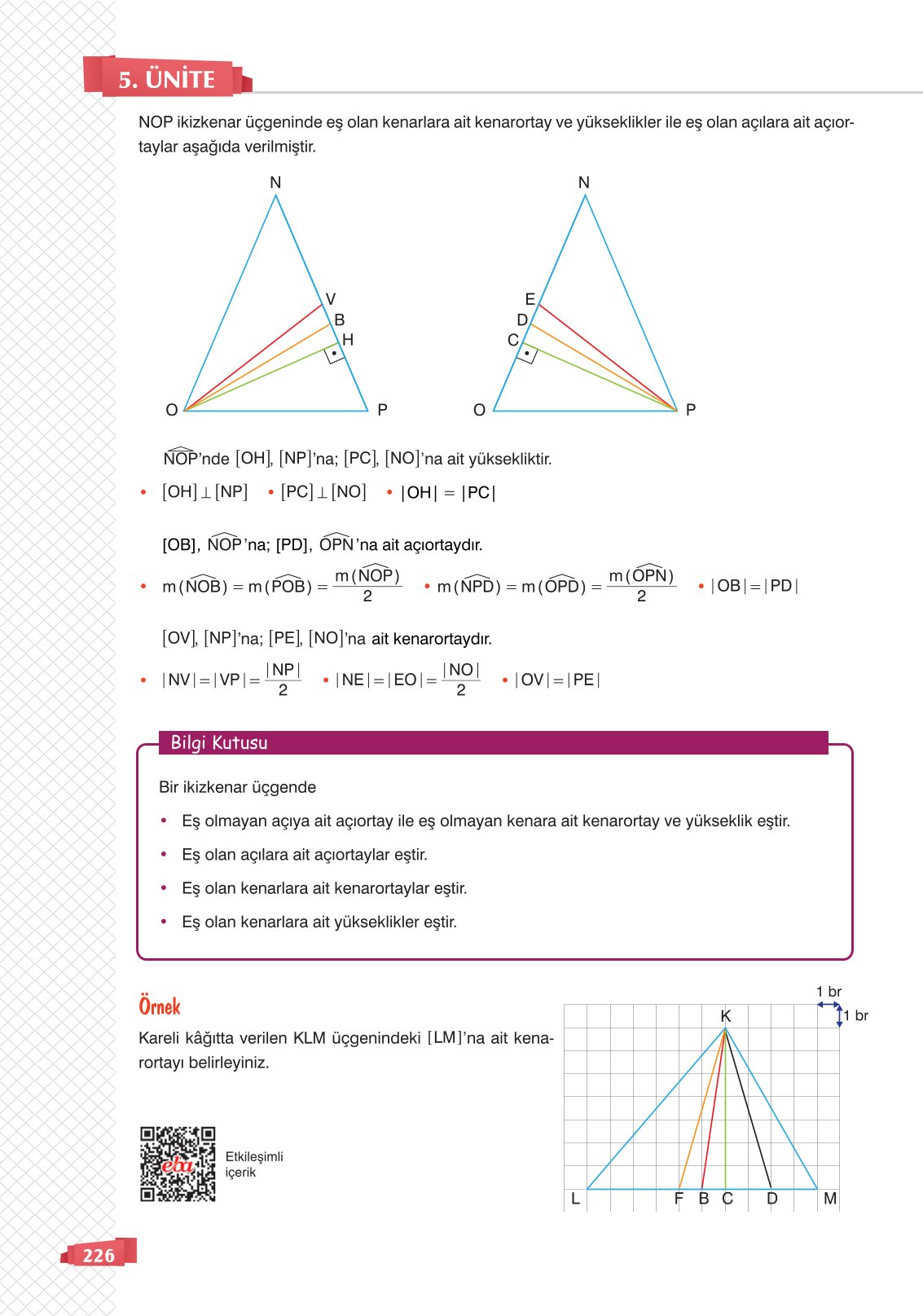 8. Sınıf Sonuç Yayınları Matematik Ders Kitabı Sayfa 226 Cevapları