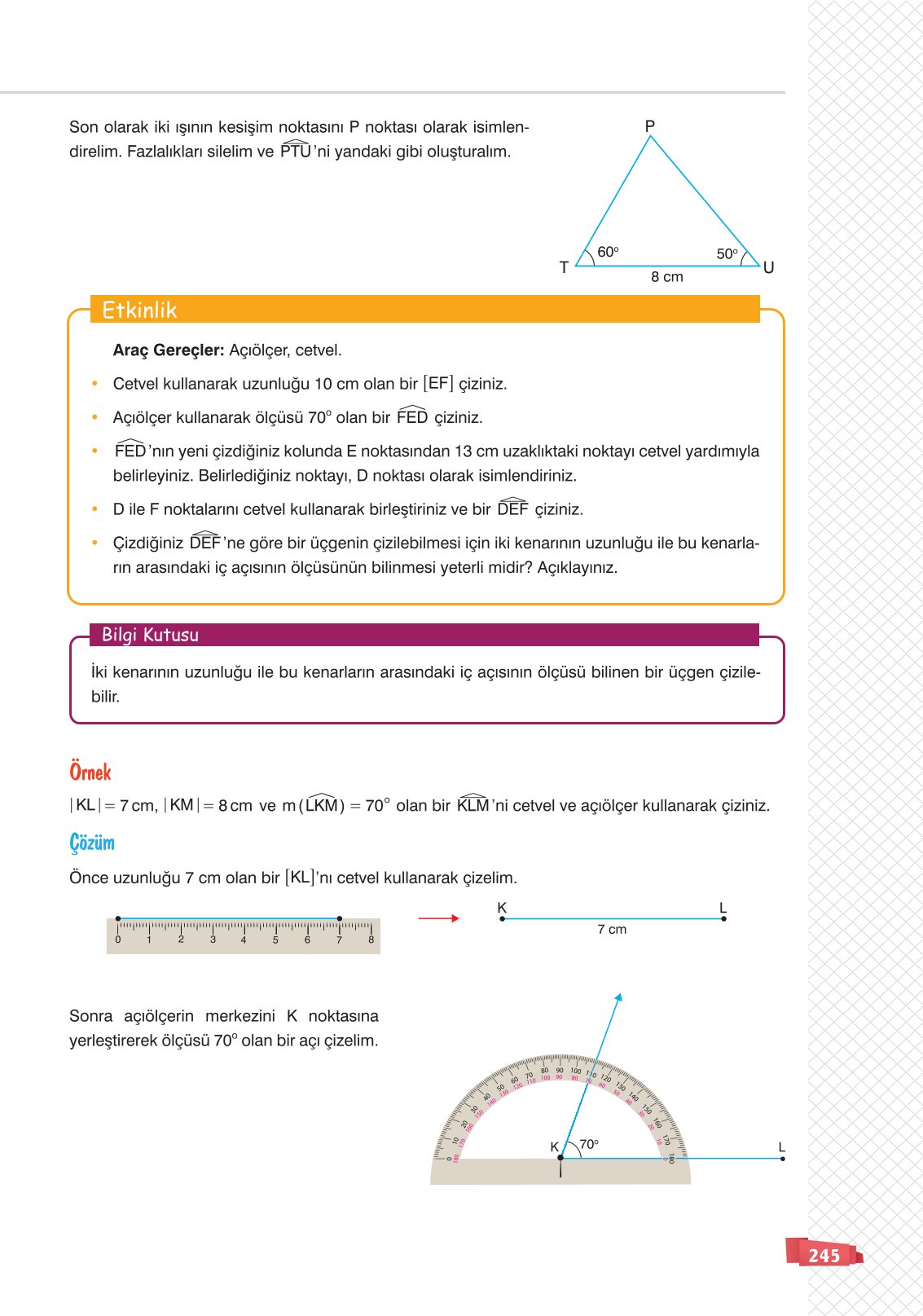 8. Sınıf Sonuç Yayınları Matematik Ders Kitabı Sayfa 245 Cevapları