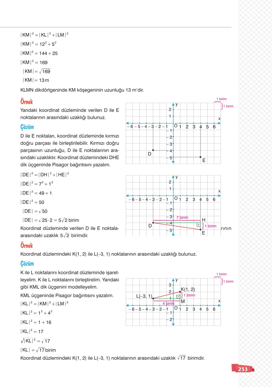 8. Sınıf Sonuç Yayınları Matematik Ders Kitabı Sayfa 253 Cevapları