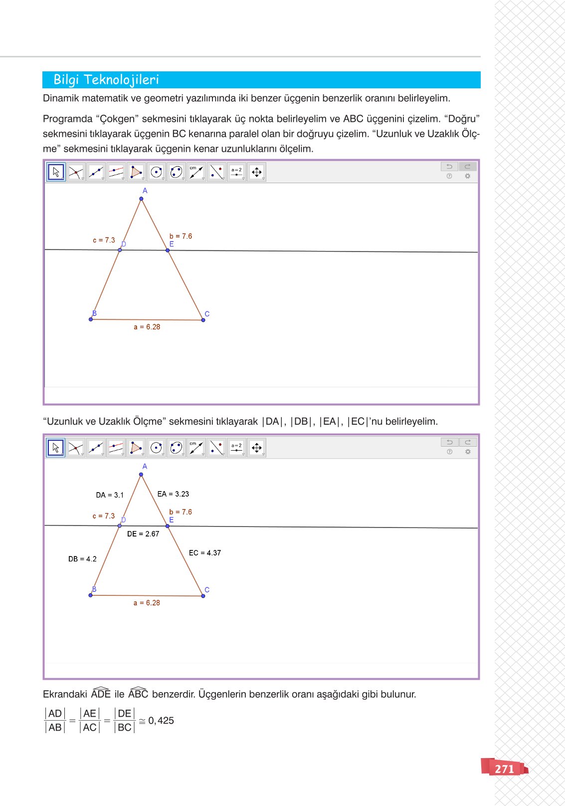8. Sınıf Sonuç Yayınları Matematik Ders Kitabı Sayfa 271 Cevapları