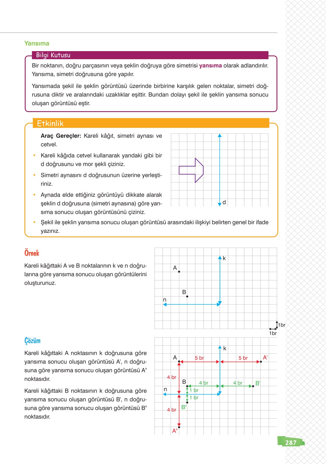 8. Sınıf Sonuç Yayınları Matematik Ders Kitabı Sayfa 287 Cevapları 8. Sınıf Sonuç Yayınları Matematik Ders Kitabı Sayfa 287 Cevapları