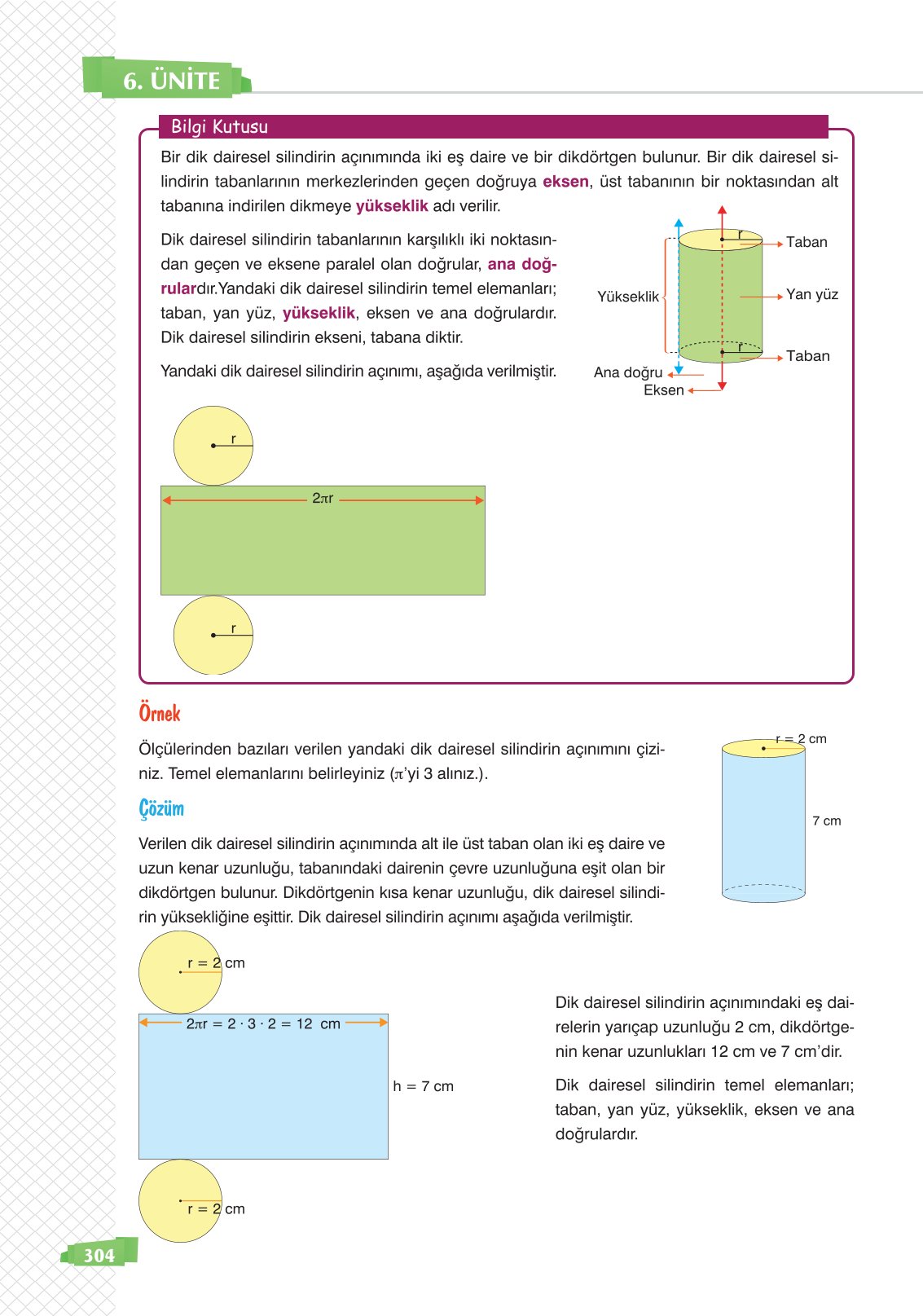 8. Sınıf Sonuç Yayınları Matematik Ders Kitabı Sayfa 304 Cevapları 8. Sınıf Sonuç Yayınları Matematik Ders Kitabı Sayfa 304 Cevapları