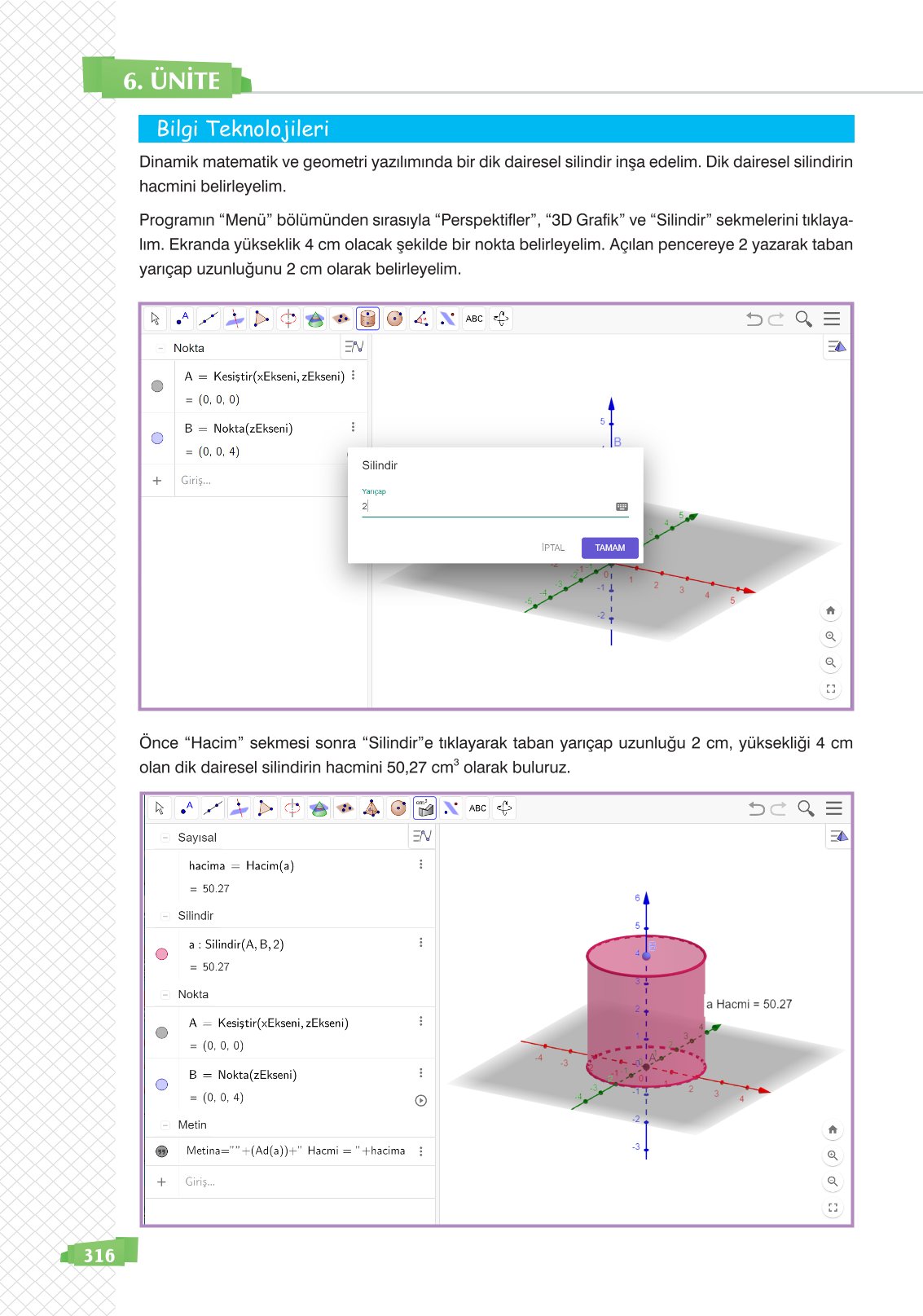 8. Sınıf Sonuç Yayınları Matematik Ders Kitabı Sayfa 316 Cevapları 8. Sınıf Sonuç Yayınları Matematik Ders Kitabı Sayfa 316 Cevapları