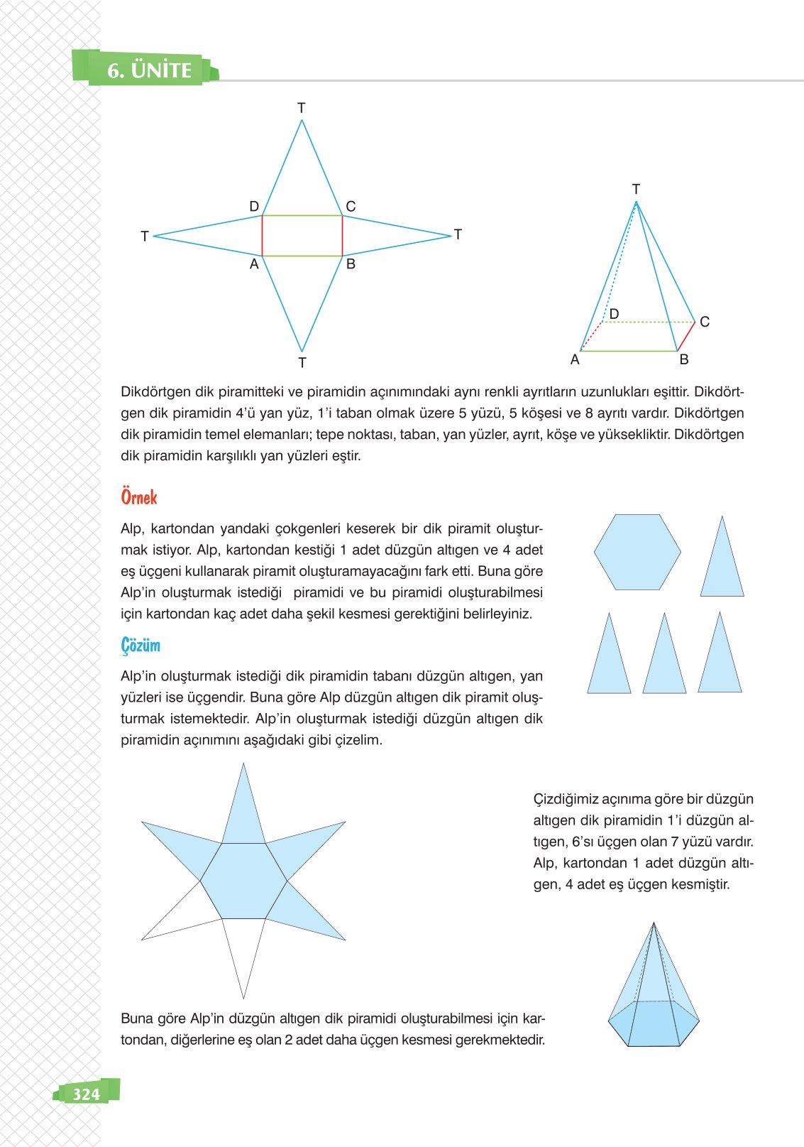 8. Sınıf Sonuç Yayınları Matematik Ders Kitabı Sayfa 324 Cevapları