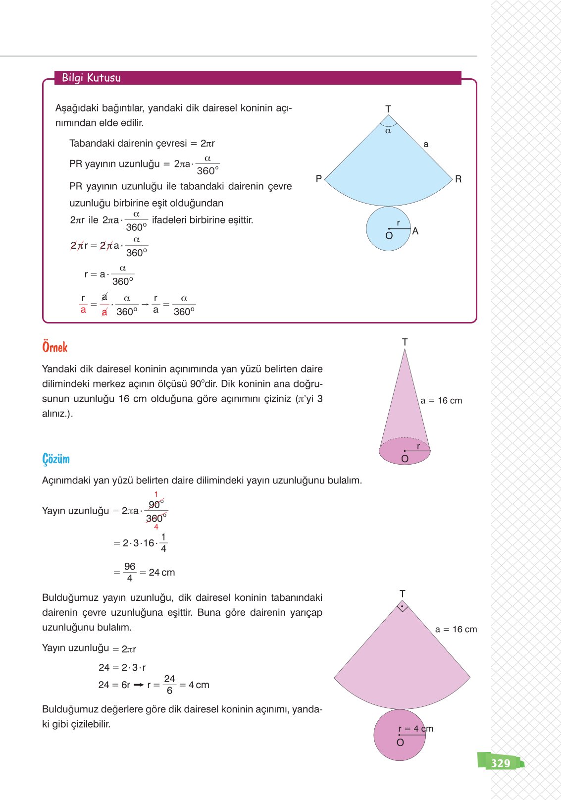 8. Sınıf Sonuç Yayınları Matematik Ders Kitabı Sayfa 329 Cevapları
