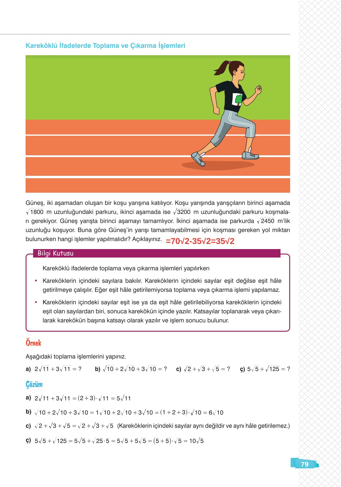 8. Sınıf Sonuç Yayınları Matematik Ders Kitabı Sayfa 79 Cevapları