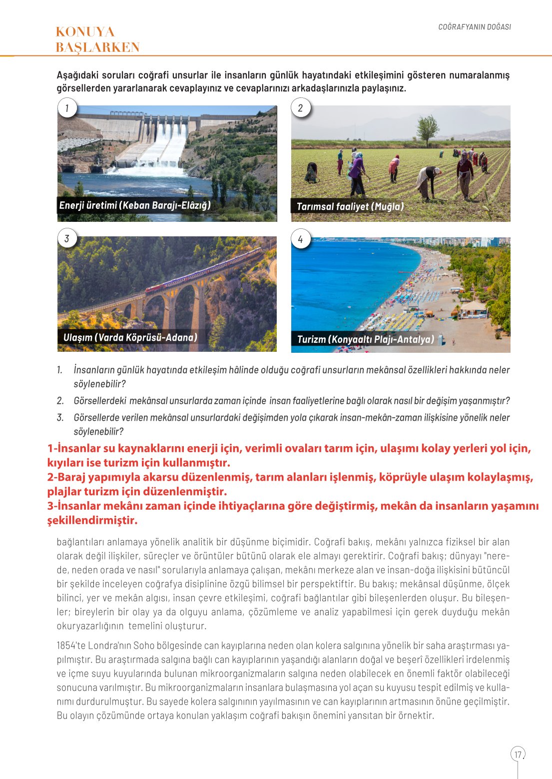 10. Sınıf Meb Yayınları Coğrafya Ders Kitabı Sayfa 17 Cevapları 10. Sınıf Meb Yayınları Coğrafya Ders Kitabı Sayfa 17 Cevapları