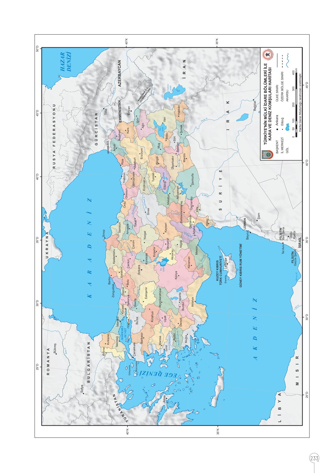 10. Sınıf Meb Yayınları Coğrafya Ders Kitabı Sayfa 233 Cevapları 10. Sınıf Meb Yayınları Coğrafya Ders Kitabı Sayfa 233 Cevapları