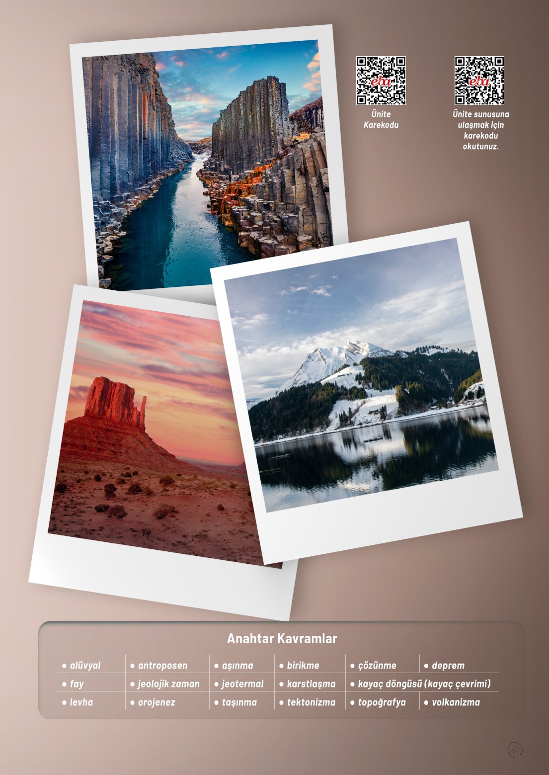 10. Sınıf Meb Yayınları Coğrafya Ders Kitabı Sayfa 47 Cevapları