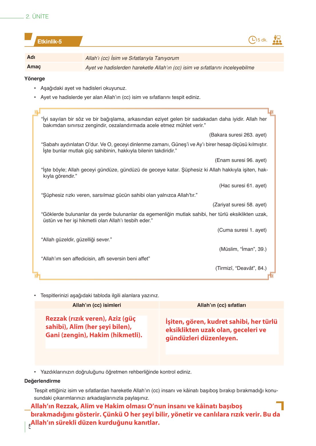 10. Sınıf Meb Yayınları Din Kültürü Ve Ahlak Bilgisi Ders Kitabı Sayfa 58 Cevapları 10. Sınıf Meb Yayınları Din Kültürü Ve Ahlak Bilgisi Ders Kitabı Sayfa 58 Cevapları