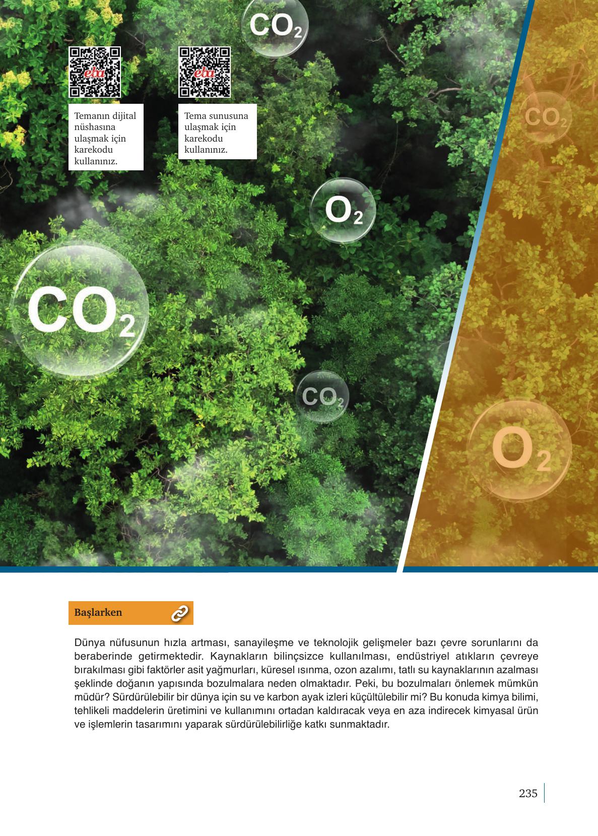 10. Sınıf Meb Yayınları Kimya Ders Kitabı Sayfa 235 Cevapları