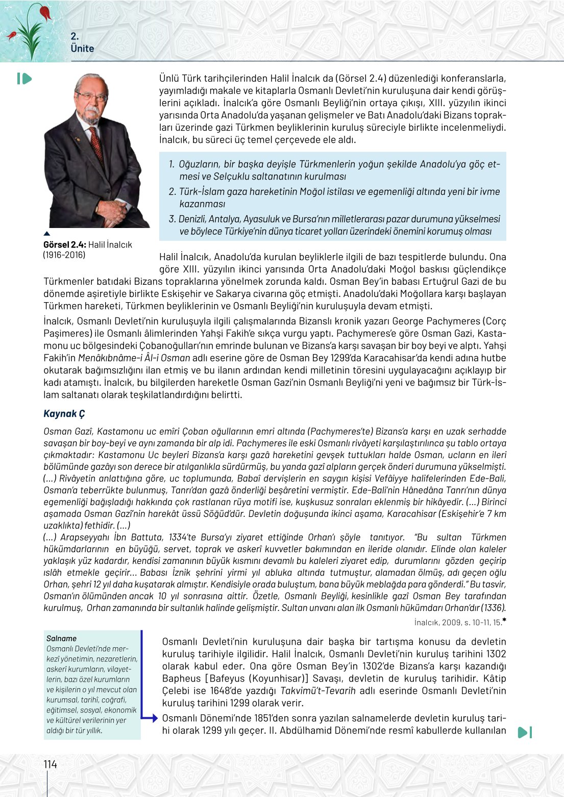 10. Sınıf Meb Yayınları Tarih Ders Kitabı Sayfa 114 Cevapları 10. Sınıf Meb Yayınları Tarih Ders Kitabı Sayfa 114 Cevapları