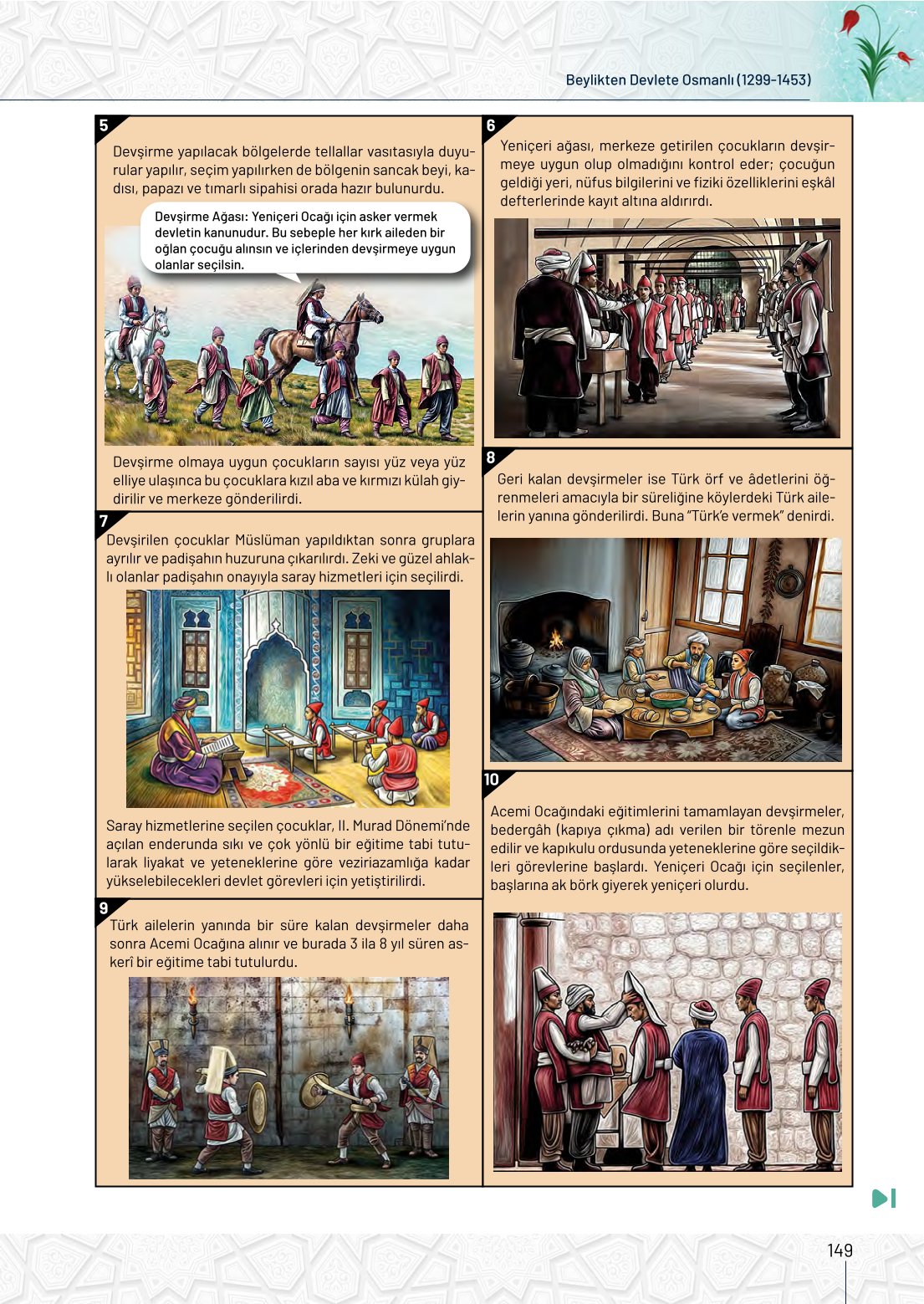 10. Sınıf Meb Yayınları Tarih Ders Kitabı Sayfa 149 Cevapları