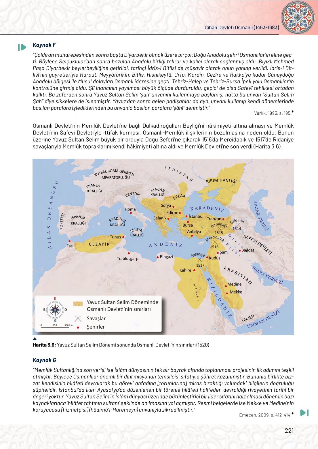 10. Sınıf Meb Yayınları Tarih Ders Kitabı Sayfa 221 Cevapları 10. Sınıf Meb Yayınları Tarih Ders Kitabı Sayfa 221 Cevapları