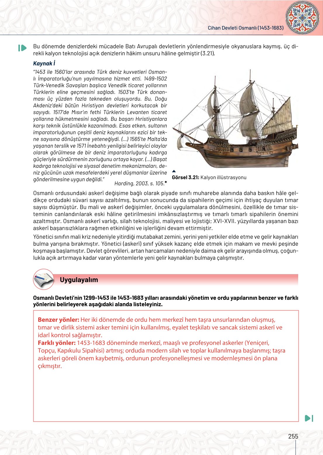 10. Sınıf Meb Yayınları Tarih Ders Kitabı Sayfa 255 Cevapları 10. Sınıf Meb Yayınları Tarih Ders Kitabı Sayfa 255 Cevapları