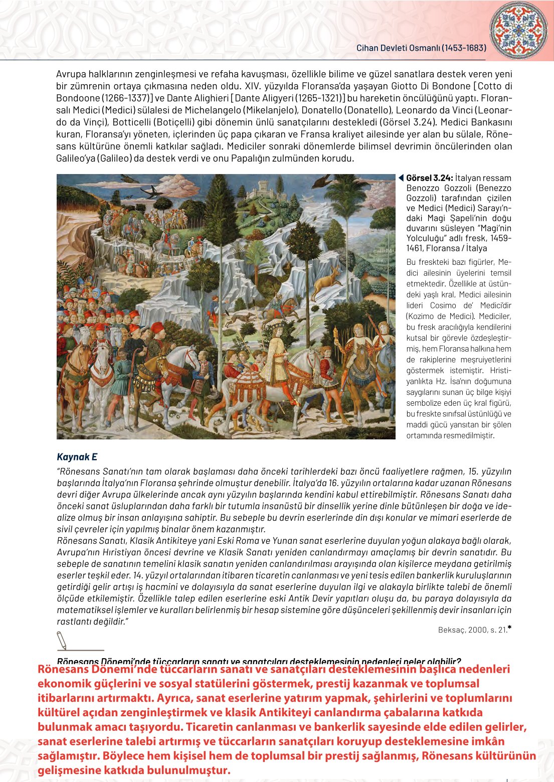 10. Sınıf Meb Yayınları Tarih Ders Kitabı Sayfa 265 Cevapları 10. Sınıf Meb Yayınları Tarih Ders Kitabı Sayfa 265 Cevapları