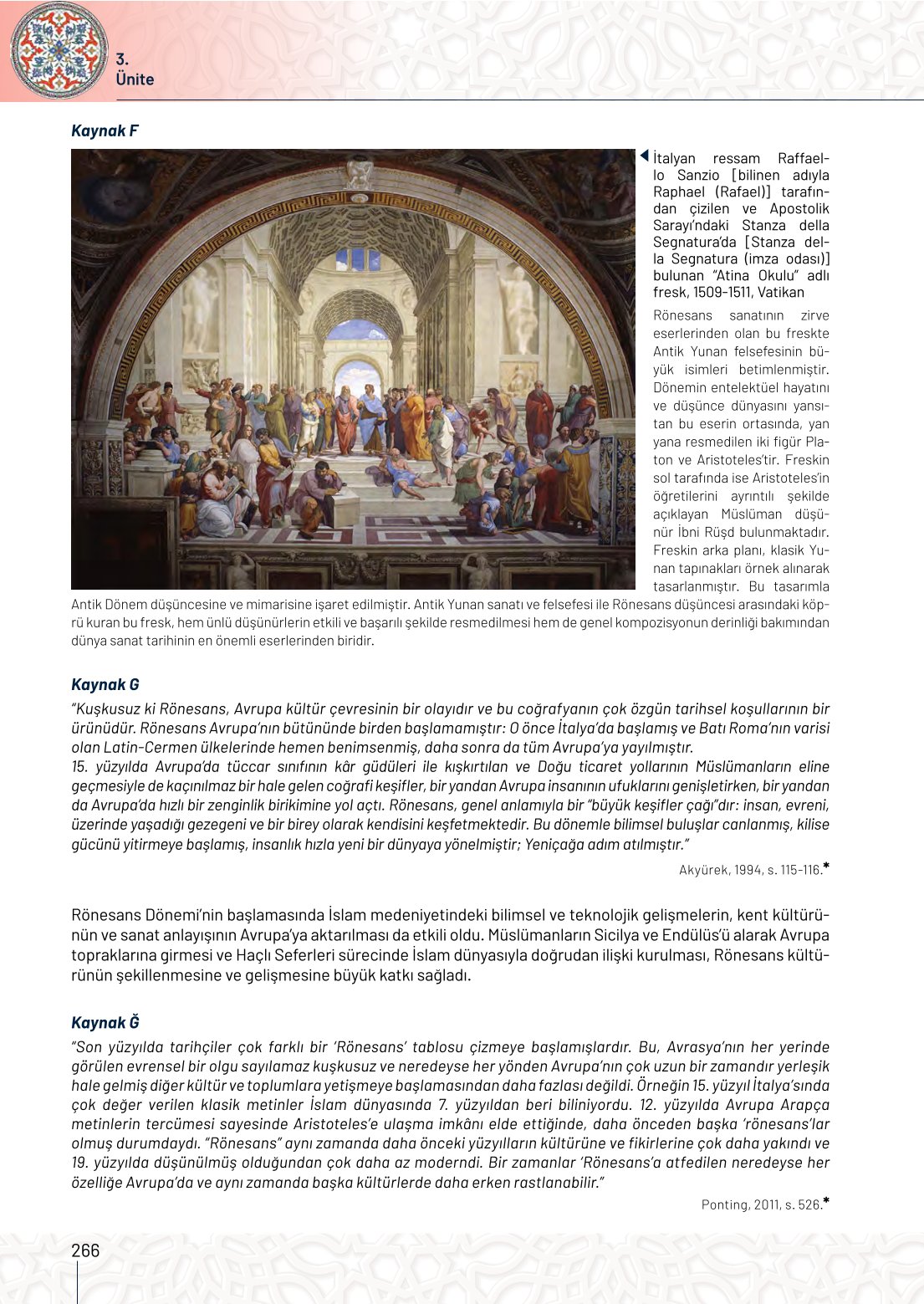 10. Sınıf Meb Yayınları Tarih Ders Kitabı Sayfa 266 Cevapları 10. Sınıf Meb Yayınları Tarih Ders Kitabı Sayfa 266 Cevapları