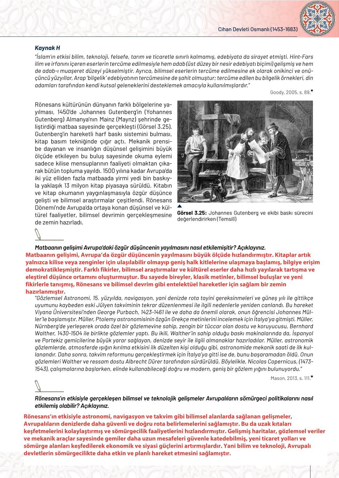 10. Sınıf Meb Yayınları Tarih Ders Kitabı Sayfa 267 Cevapları 10. Sınıf Meb Yayınları Tarih Ders Kitabı Sayfa 267 Cevapları