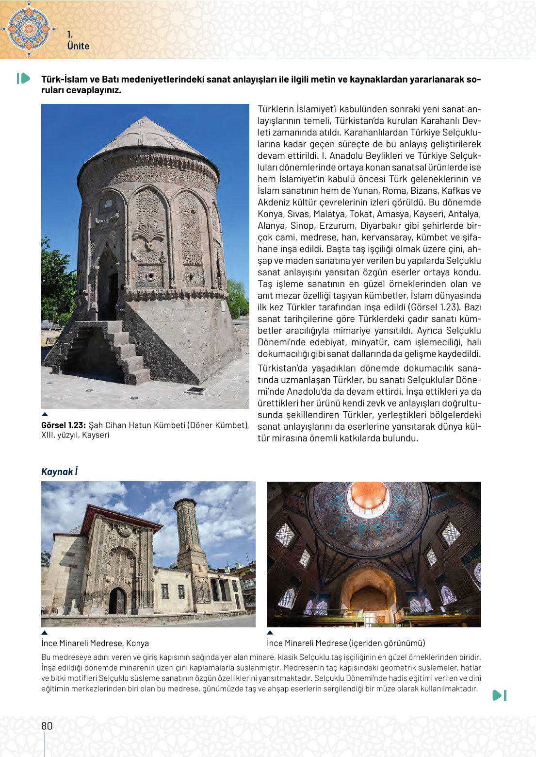 10. Sınıf Meb Yayınları Tarih Ders Kitabı Sayfa 80 Cevapları