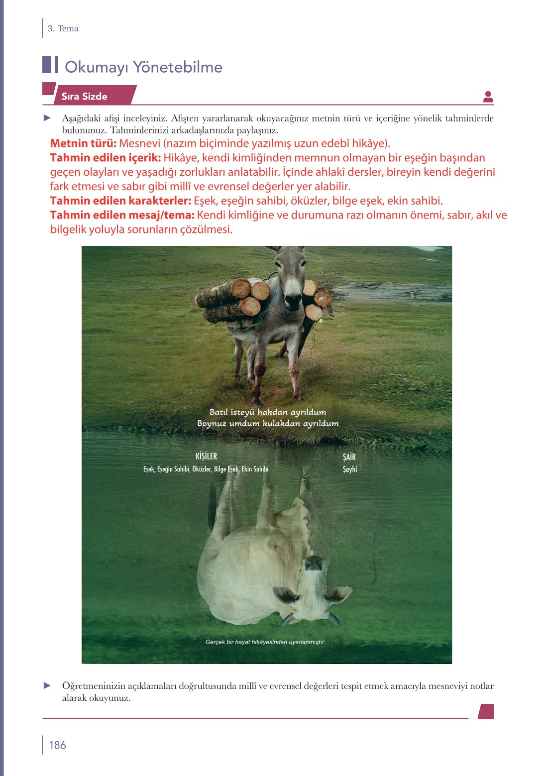 10. Sınıf Meb Yayınları Türk Dili Ve Edebiyatı Ders Kitabı Sayfa 186 Cevapları 10. Sınıf Meb Yayınları Türk Dili Ve Edebiyatı Ders Kitabı Sayfa 186 Cevapları