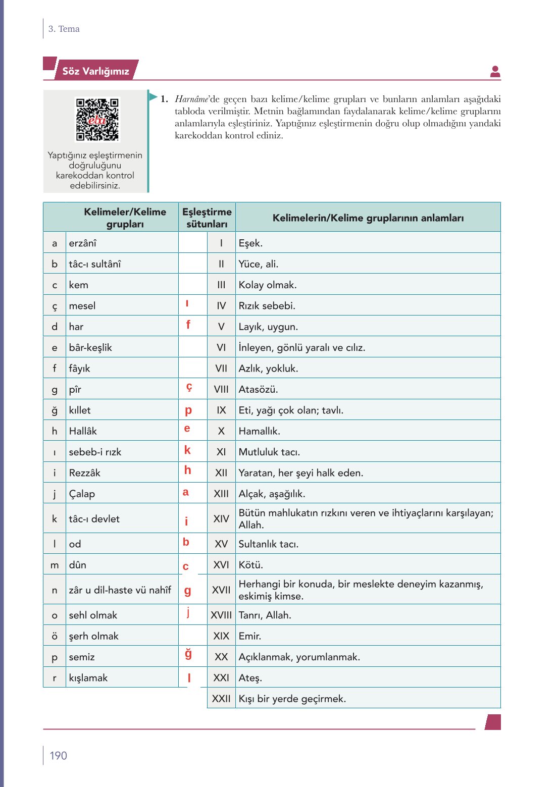10. Sınıf Meb Yayınları Türk Dili Ve Edebiyatı Ders Kitabı Sayfa 190 Cevapları 10. Sınıf Meb Yayınları Türk Dili Ve Edebiyatı Ders Kitabı Sayfa 190 Cevapları