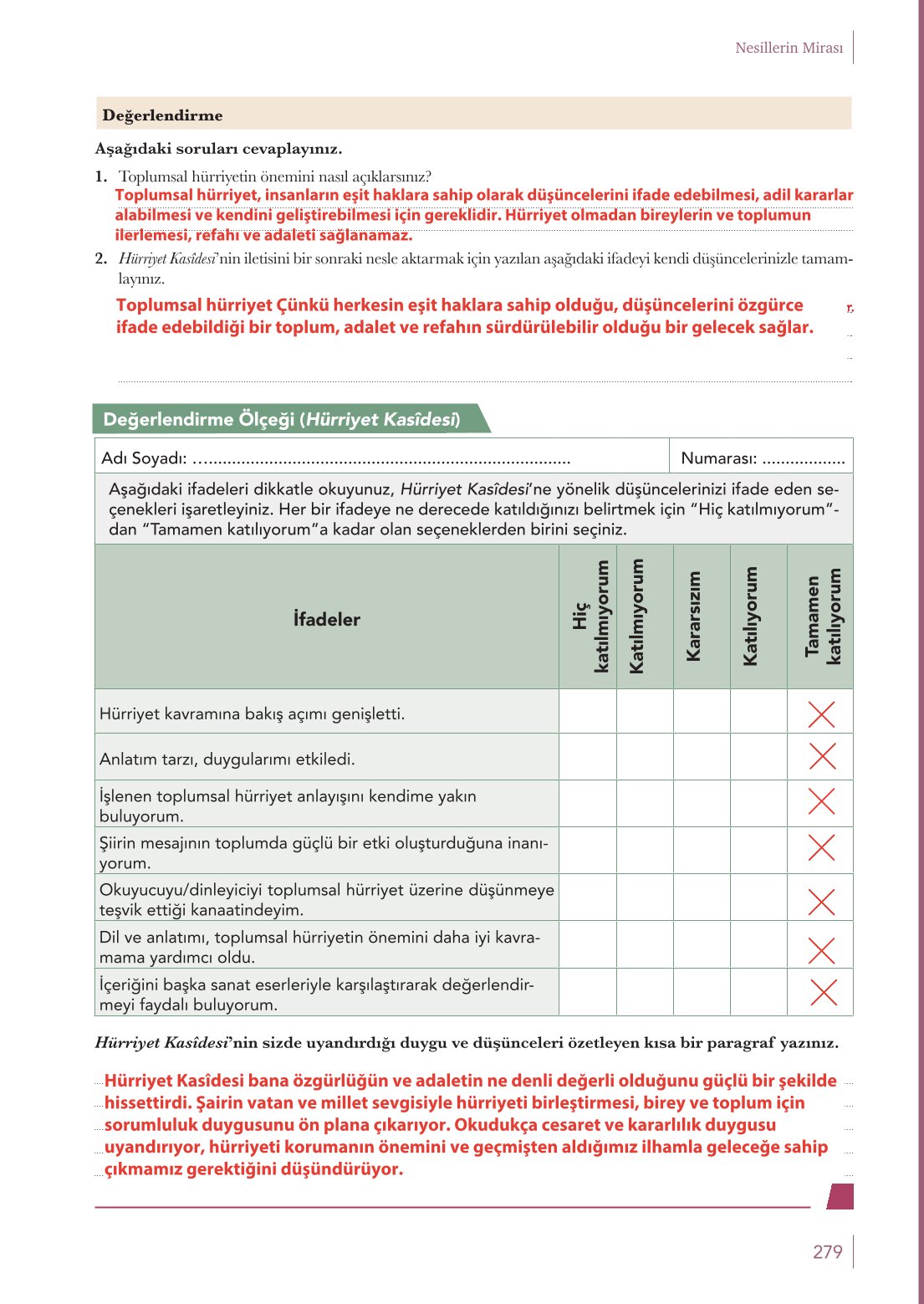 10. Sınıf Meb Yayınları Türk Dili Ve Edebiyatı Ders Kitabı Sayfa 279 Cevapları 10. Sınıf Meb Yayınları Türk Dili Ve Edebiyatı Ders Kitabı Sayfa 279 Cevapları