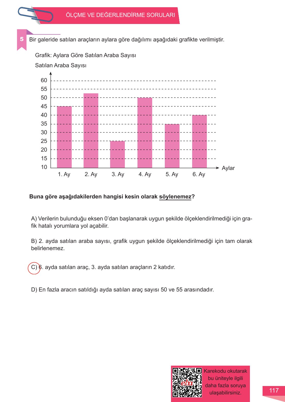 6. Sınıf Meb Yayınları Matematik Ders Kitabı Sayfa 117 Cevapları 6. Sınıf Meb Yayınları Matematik Ders Kitabı Sayfa 117 Cevapları