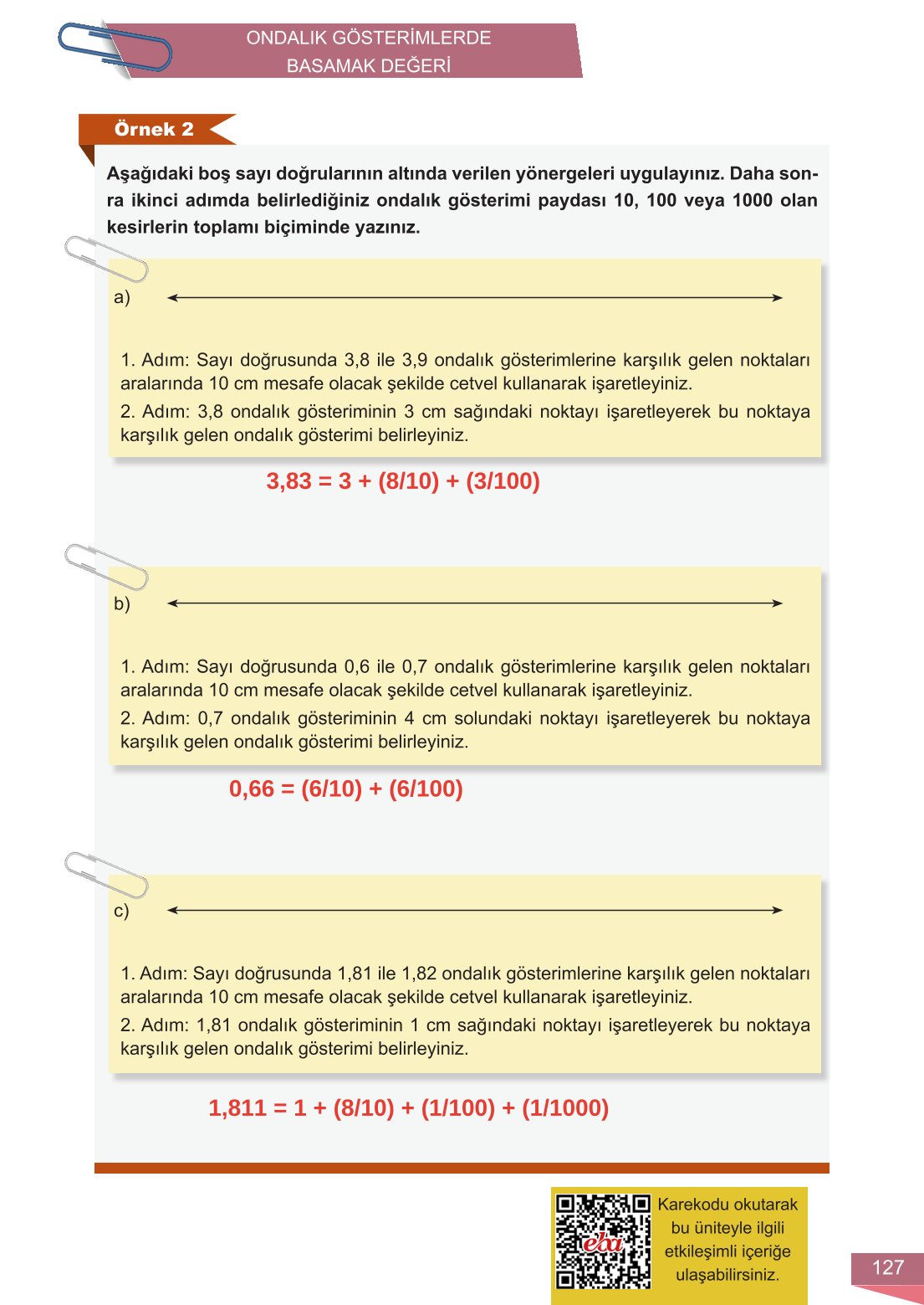 6. Sınıf Meb Yayınları Matematik Ders Kitabı Sayfa 127 Cevapları 6. Sınıf Meb Yayınları Matematik Ders Kitabı Sayfa 127 Cevapları