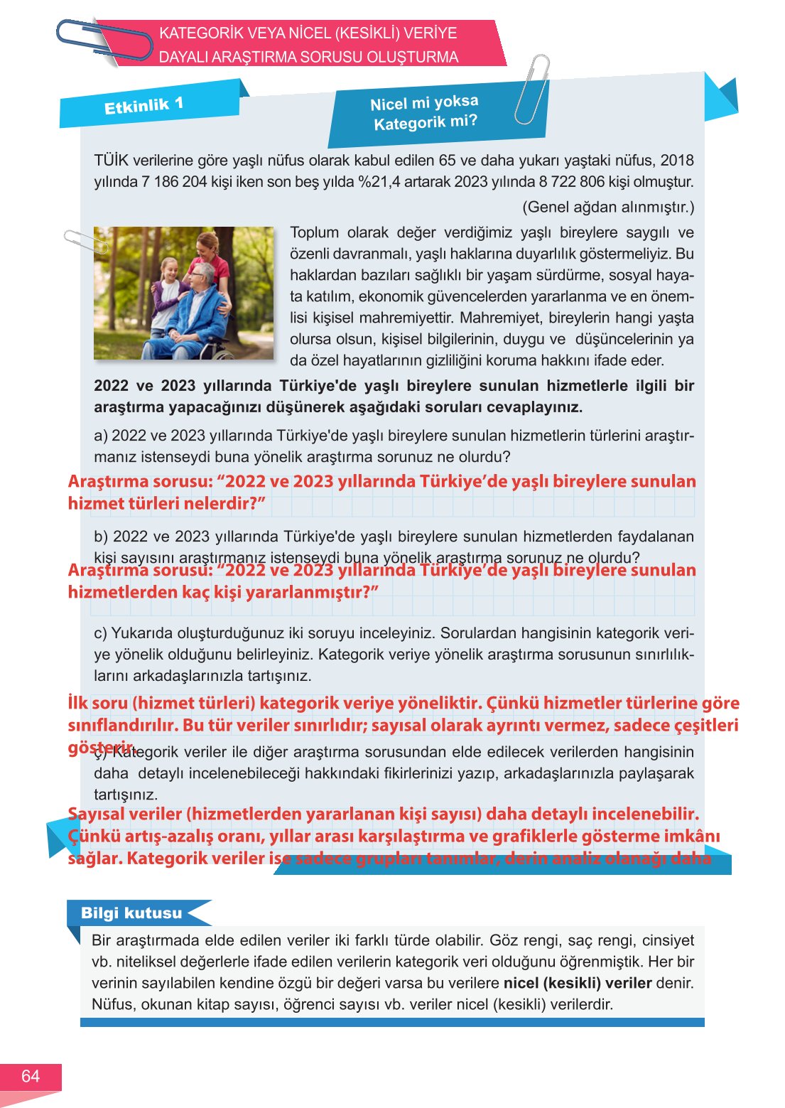 6. Sınıf Meb Yayınları Matematik Ders Kitabı Sayfa 64 Cevapları