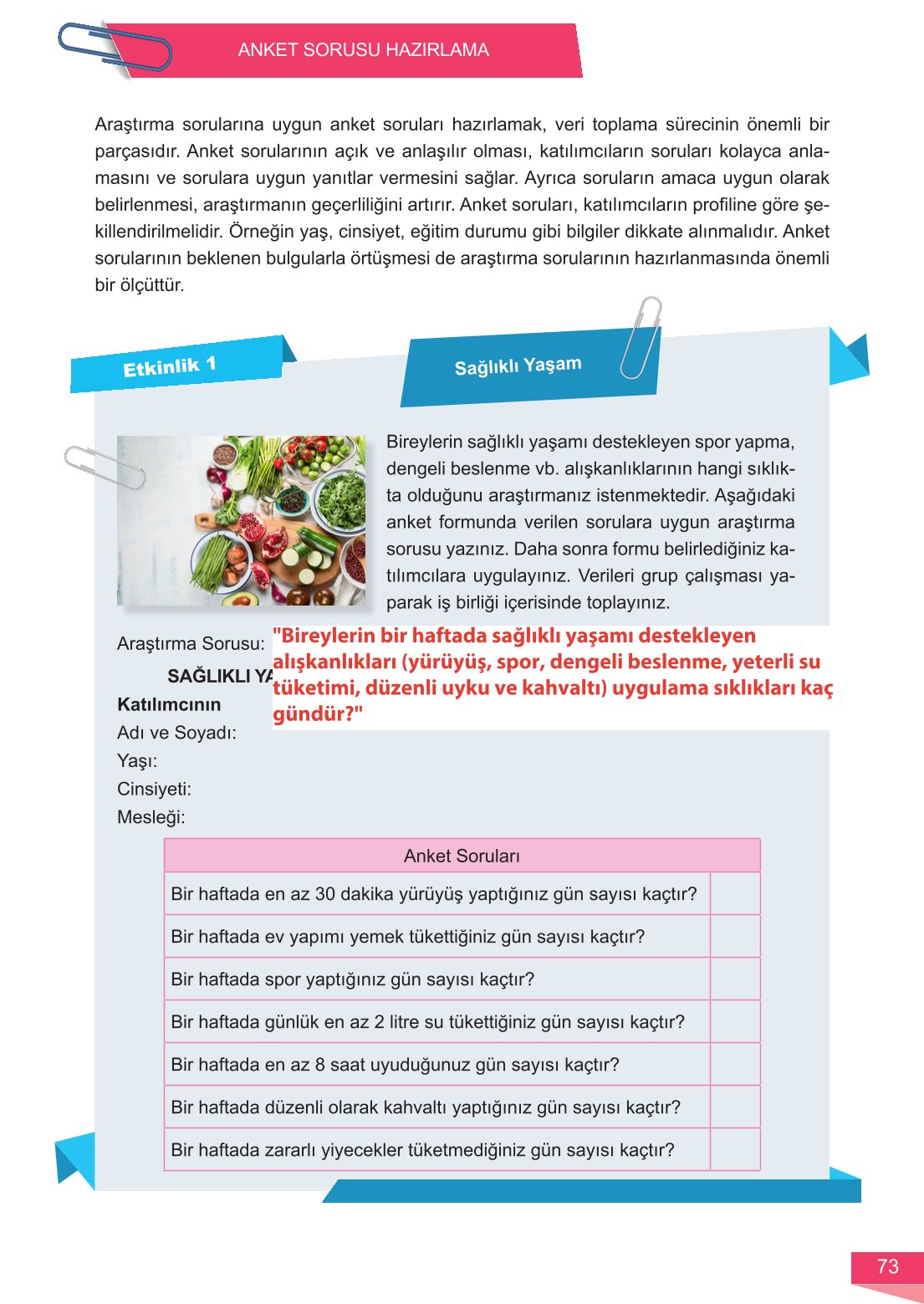 6. Sınıf Meb Yayınları Matematik Ders Kitabı Sayfa 73 Cevapları