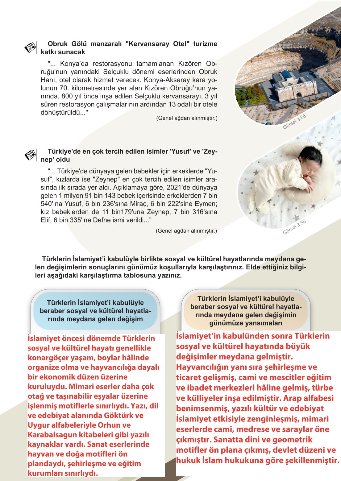 6. Sınıf Meb Yayınları Sosyal Bilgiler Ders Kitabı Sayfa 157 Cevapları