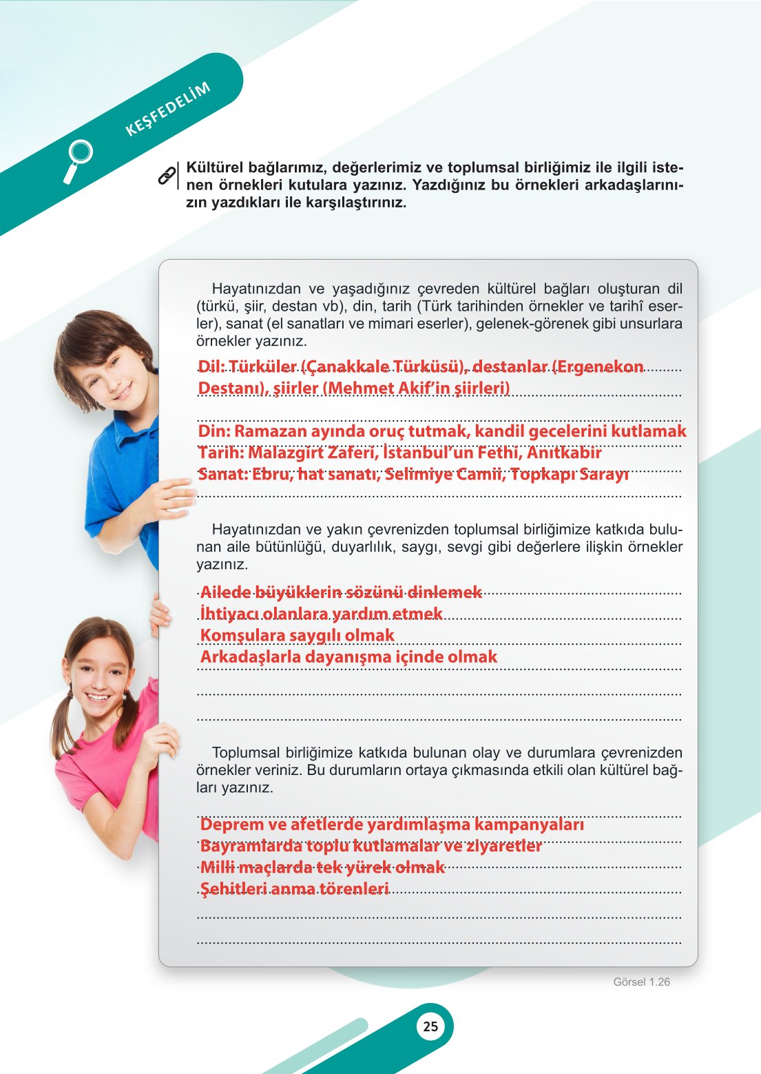 6. Sınıf Meb Yayınları Sosyal Bilgiler Ders Kitabı Sayfa 25 Cevapları 6. Sınıf Meb Yayınları Sosyal Bilgiler Ders Kitabı Sayfa 25 Cevapları