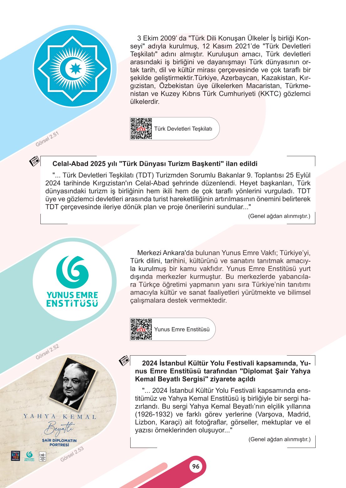 6. Sınıf Meb Yayınları Sosyal Bilgiler Ders Kitabı Sayfa 96 Cevapları