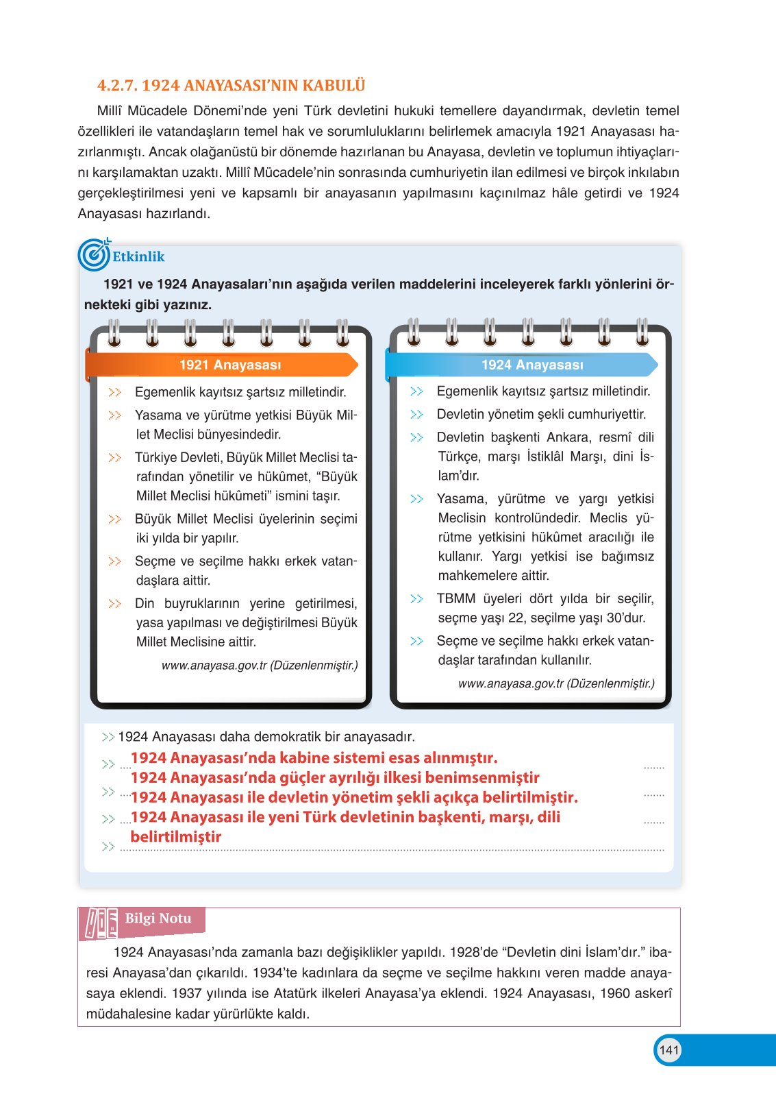 8. Sınıf Ders Destek Yayınları İnkılap Tarihi Ve Atatürkçülük Ders Kitabı Sayfa 141 Cevapları 8. Sınıf Ders Destek Yayınları İnkılap Tarihi Ve Atatürkçülük Ders Kitabı Sayfa 141 Cevapları