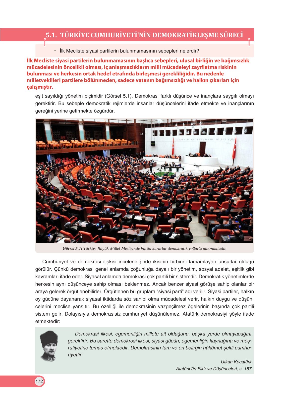 8. Sınıf Ders Destek Yayınları İnkılap Tarihi Ve Atatürkçülük Ders Kitabı Sayfa 172 Cevapları 8. Sınıf Ders Destek Yayınları İnkılap Tarihi Ve Atatürkçülük Ders Kitabı Sayfa 172 Cevapları