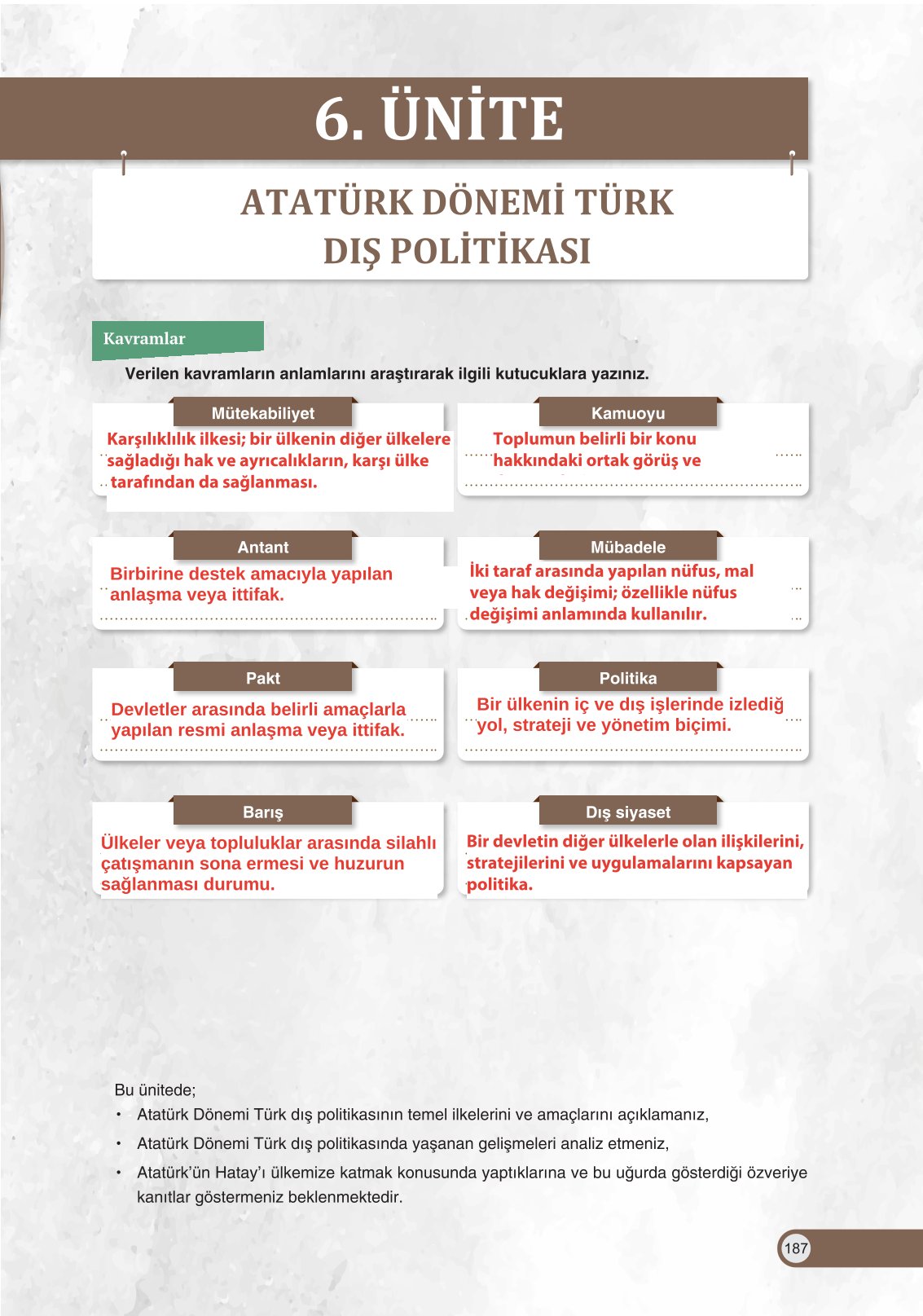 8. Sınıf Ders Destek Yayınları İnkılap Tarihi Ve Atatürkçülük Ders Kitabı Sayfa 187 Cevapları 8. Sınıf Ders Destek Yayınları İnkılap Tarihi Ve Atatürkçülük Ders Kitabı Sayfa 187 Cevapları